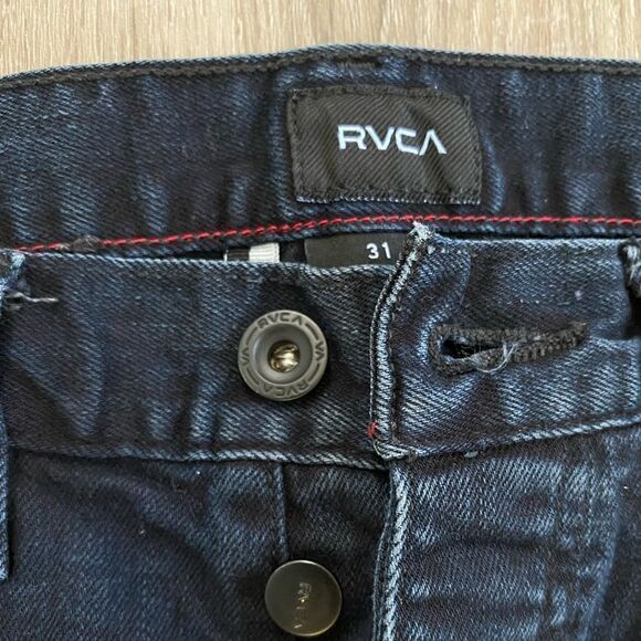 RVCA STAY STRAIGHT FIT DENIM, size 31 - Picture 5 of 9